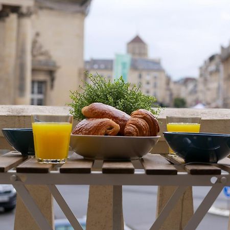 Studio Renove Avec Terrasse Et Vue Unique ! Caen Exterior foto